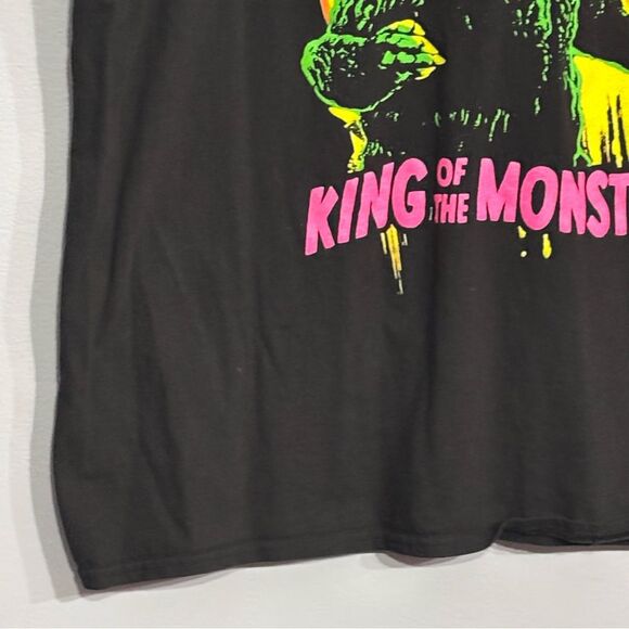 Godzilla | King of the Monsters Men’s Black Graphic T Shirt Size XL - Picture 4 of 12